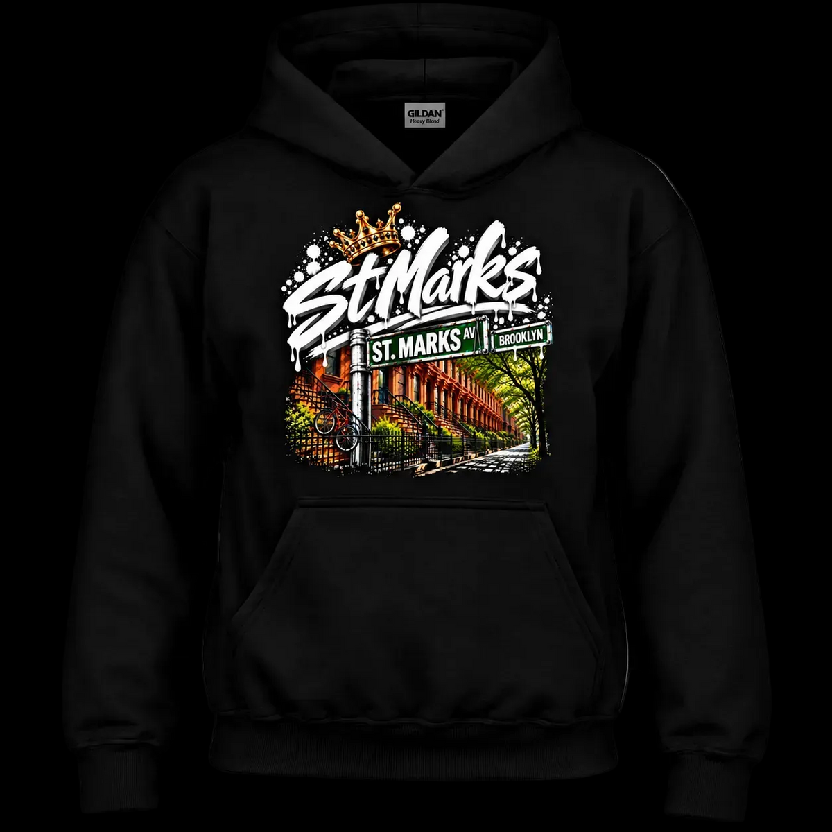St. Marks Brooklyn Graffiti Hoodie
