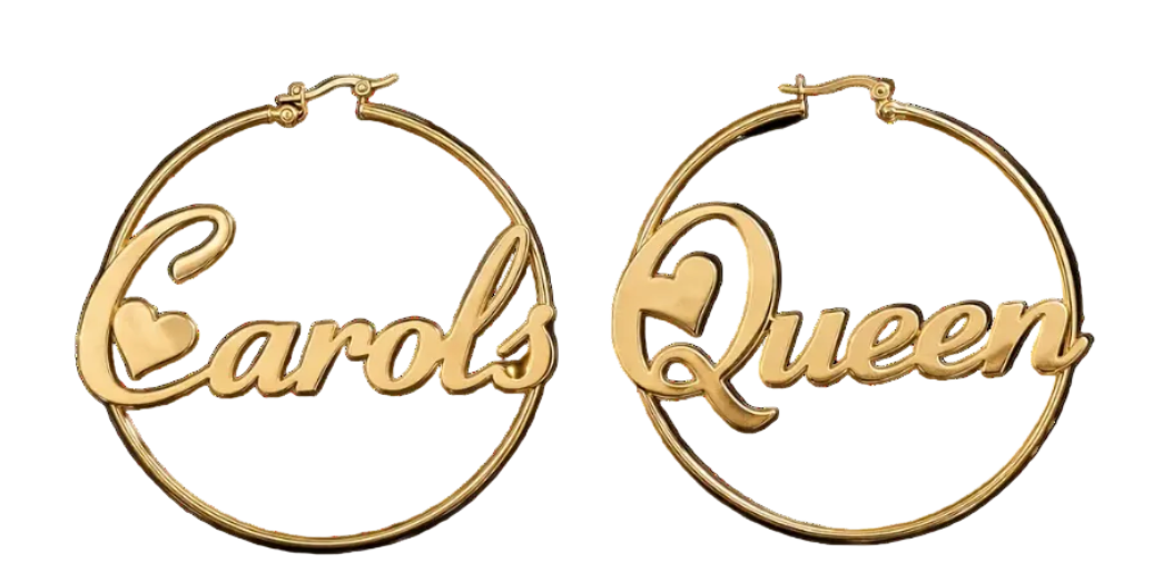 Carol’s & Queen Signature Hoop Earrings