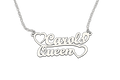 Carol’s Queen Signature Name plate Necklace