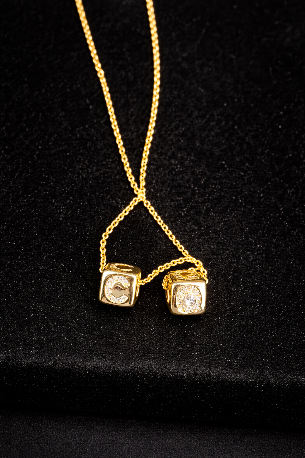 Carol’s Queen Signature Cube Necklace