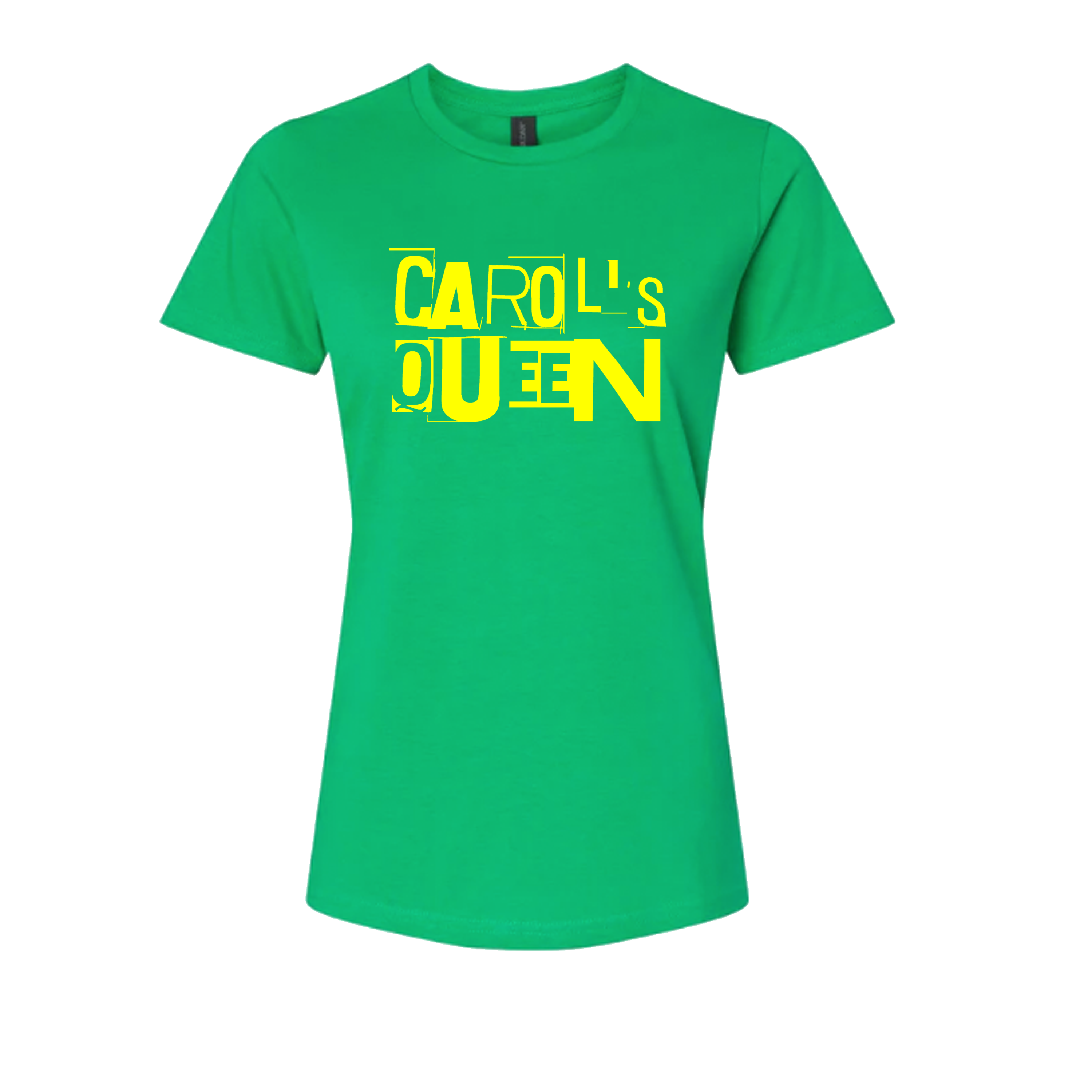 Carol’s Queen Statement Tee - (Neon Yellow)