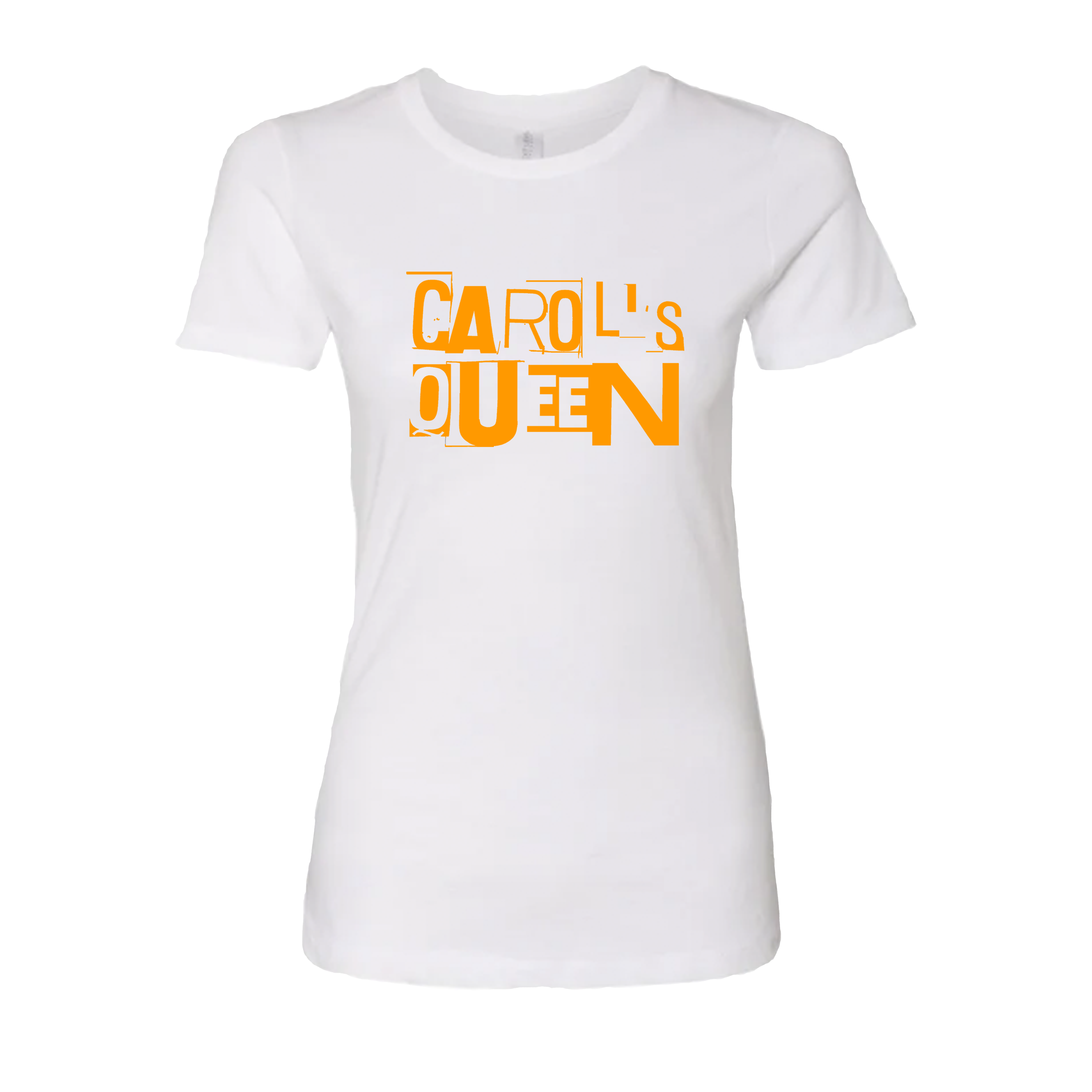 Carol’s Queen Statement Tee - Tangerien (not Orange)
